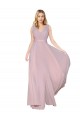 Buy Long Primrose Sleeveless A-Line V-Back Formal Evening Dress