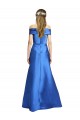 Buy Long Sleeveless A-Line Black Tie Evening Dress