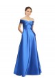 Buy Long Sleeveless A-Line Black Tie Evening Dress
