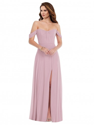 Buy Long Primrose Sleeveless A-Line Black Tie Evening Dress