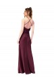 Buy Long Black Sleeveless Sheath Open Back Black Tie Evening Dress