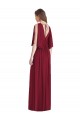 Buy Long Dark Navy Sleeveless Trumpet Tie Back Semi Formal Evening Dress