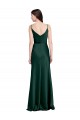Buy Long Hunter Sleeveless Sheath V-Back Black Tie Evening Dress