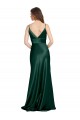Buy Long Hunter Sleeveless Sheath V-Back Formal Evening Dress
