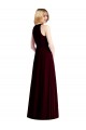 Buy Long Light Sky Blue Sleeveless Trumpet Semi Formal Evening Dress