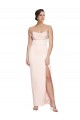 Buy Long Sleeveless Mermaid Low Back Formal Evening Dress