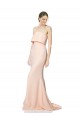 Buy Long Nude Sleeveless Mermaid Black Tie Evening Dress