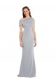 Buy Long Grey Sleeveless Mermaid Formal Evening Dress