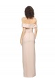 Buy Long Nude Sleeveless Mermaid Low Back Formal Evening Dress