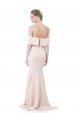 Buy Long Nude Sleeveless Mermaid Formal Evening Dress