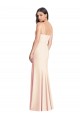 Buy Long Nude Sleeveless Trumpet Semi Formal Evening Dress