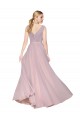 Buy Long Primrose Sleeveless A-Line V-Back Formal Evening Dress