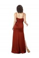 Buy Long Red Sleeveless A-Line Low Back Formal Evening Dress