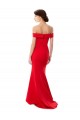 Buy Long Red Sleeveless Mermaid Formal Evening Dress
