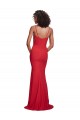 Buy Long Red Sleeveless Mermaid Evening Dress