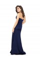 Buy Long Sapphire Sleeveless A-Line Formal Evening Dress
