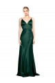 Buy Long Hunter Sleeveless Sheath V-Back Formal Evening Dress
