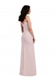Buy Long Sleeveless Trumpet V-Back Formal Evening Dress