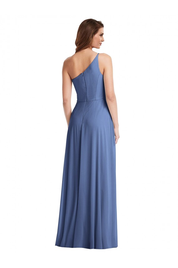 Buy Long Windsor Blue Sleeveless A-Line Formal Evening Dress
